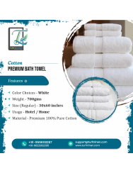Cotton Bath Towel (100% Pure Cotton)